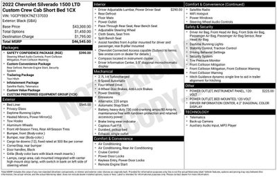 2022 Chevrolet Silverado 1500 LTD Custom