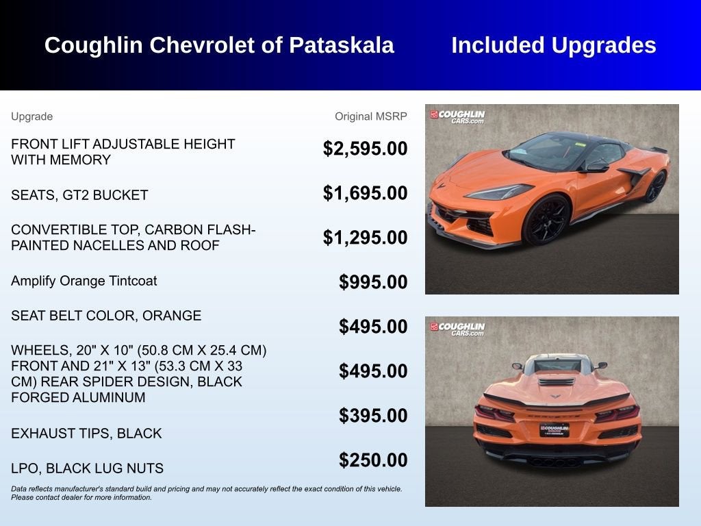 2024 Chevrolet Corvette Z06 2LZ