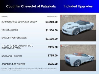 2014 Chevrolet Corvette Stingray Z51 2LT