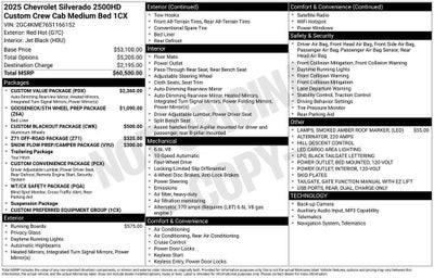 2025 Chevrolet Silverado 2500 HD Custom