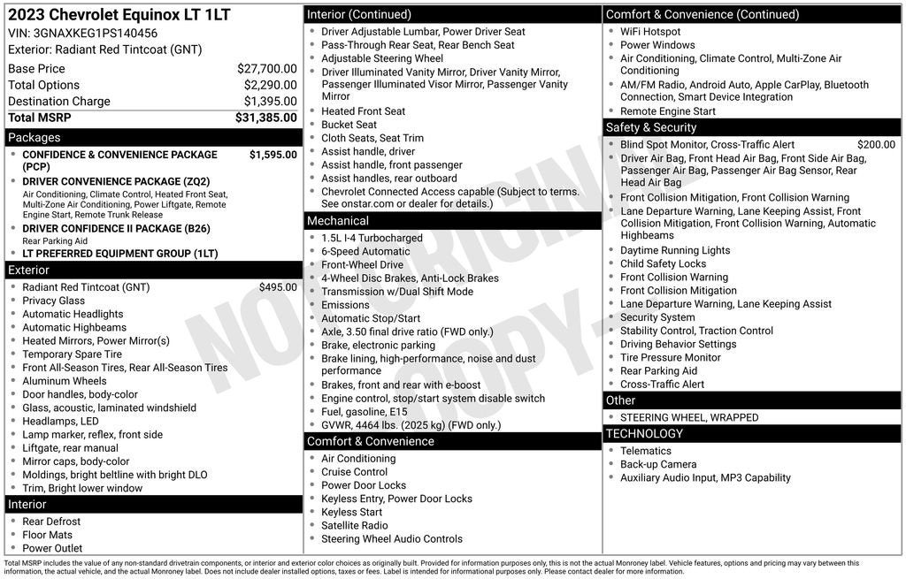 2023 Chevrolet Equinox LT