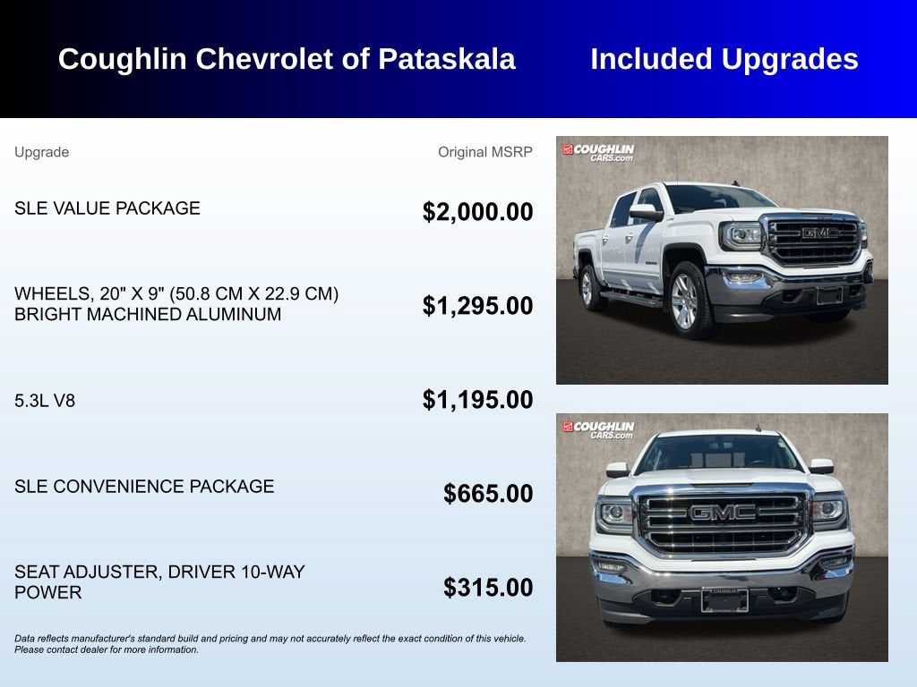 2018 GMC Sierra 1500 SLE