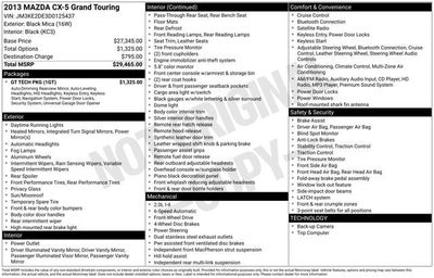 2013 Mazda Mazda CX-5 Grand Touring