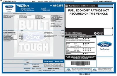 2016 Ford Transit Wagon XL